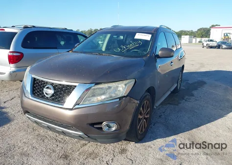 2016 Nissan Pathfinder Platinum/S/Sl/Sv из США, поврежденный, VIN 5N1AR2MMXGC654270